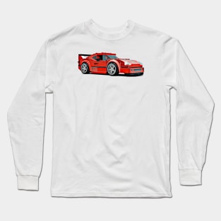 F40 Brick Cartoon Long Sleeve T-Shirt